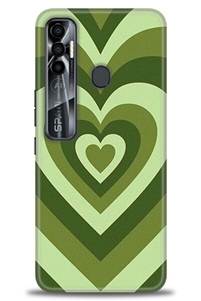 kılıfevreni غطاء متوافق مع هاتف Tecno Spark 7 Pro A+ Plus غطاء HD مطبوع - غطا...