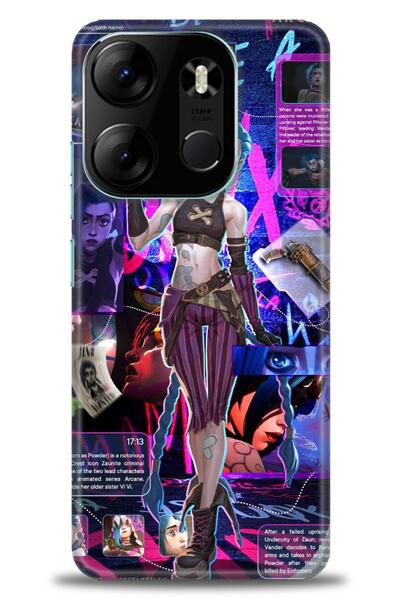 Rulet Aksesuar حافظة سيليكون HD مطبوع متوافقة مع هاتف Tecno Spark Go 2023 + و...