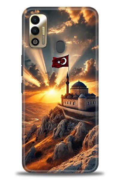 kılıfevreni غطاء متوافق مع هاتف Tecno Spark 7T A+ Plus غطاء HD مطبوع - غطاء م...