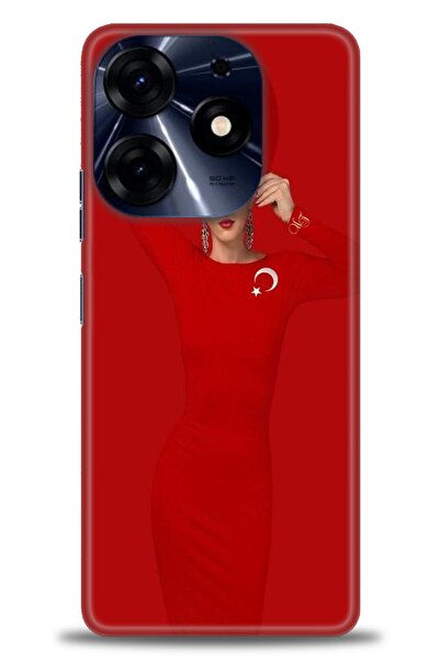 kılıfevreni غطاء متوافق مع هاتف Tecno Spark 10 Pro A+ Plus غطاء HD مطبوع - غط...