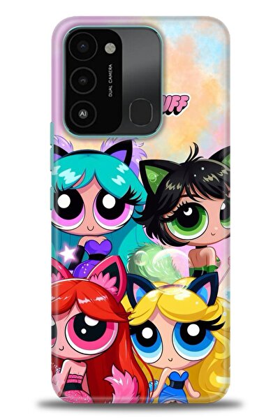 kılıfevreni غطاء متوافق مع هاتف Tecno Spark 8C A+ Plus HD مطبوع - غطاء من الس...