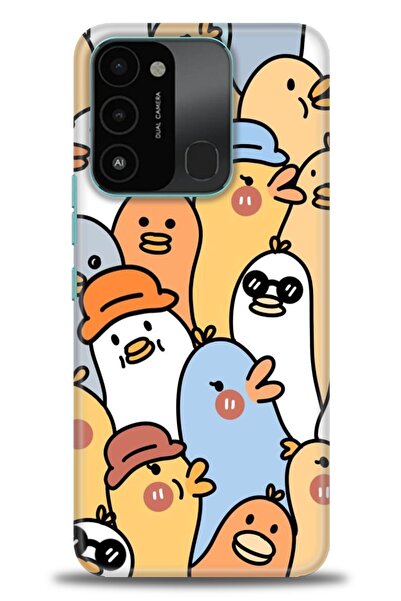 kılıfevreni غطاء متوافق مع هاتف Tecno Spark 8C A+ Plus HD مطبوع - غطاء سيليكو...