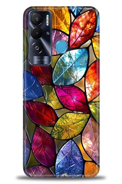 kılıfevreni غطاء تكنو بوفا نيو المتوافق مع A+ Plus غطاء HD مطبوع - غطاء سيليك...