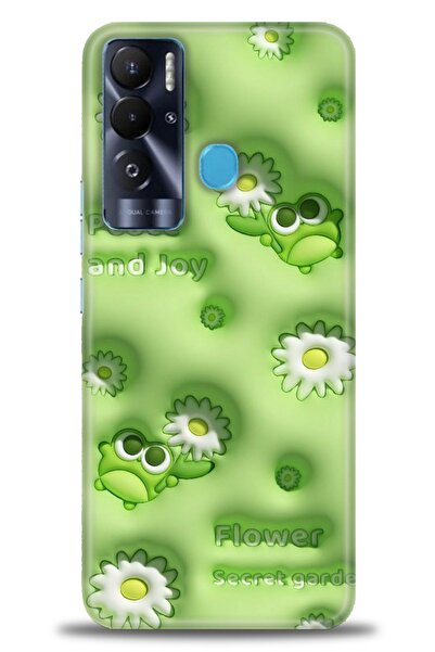 kılıfevreni غطاء تكنو بوفا نيو المتوافق مع A+ Plus غطاء HD مطبوع - غطاء سيليك...