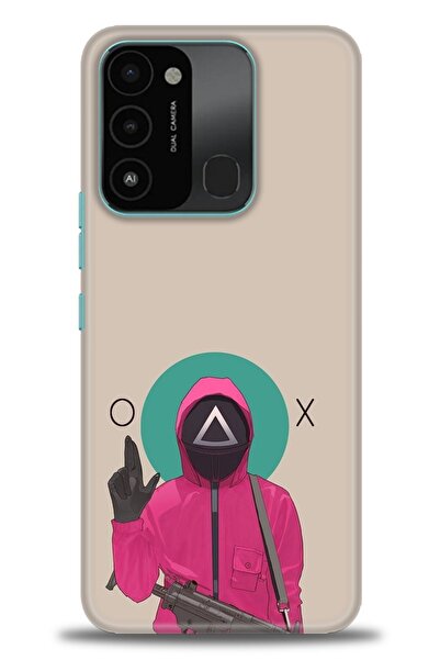 kılıfevreni غطاء متوافق مع هاتف Tecno Spark 8C A+ Plus HD مطبوع - غطاء من الس...