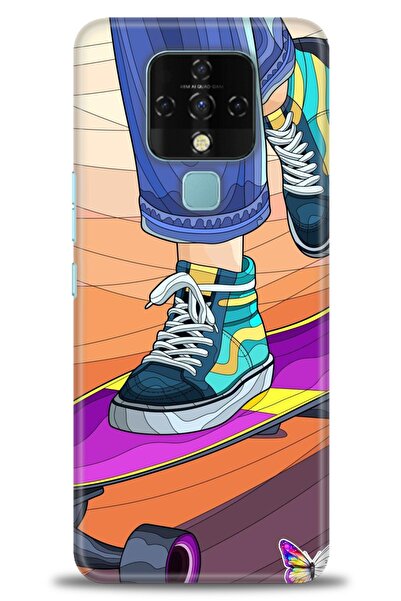 kılıfevreni حافظة متوافقة مع هاتف Tecno Camon 16 A+ Plus + واقي شاشة سيراميك ...