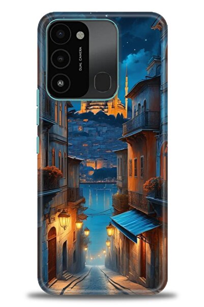 kılıfevreni غطاء متوافق مع هاتف Tecno Spark 8C A+ Plus غطاء HD مطبوع - غطاء م...