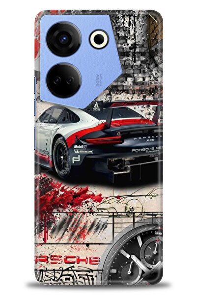 kılıfevreni حافظة متوافقة مع هاتف Tecno Camon 20 Pro 5G + واقي شاشة سيراميك غ...