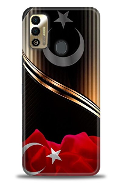 kılıfevreni غطاء متوافق مع هاتف Tecno Spark 7T A+ Plus HD مطبوع - غطاء من الس...