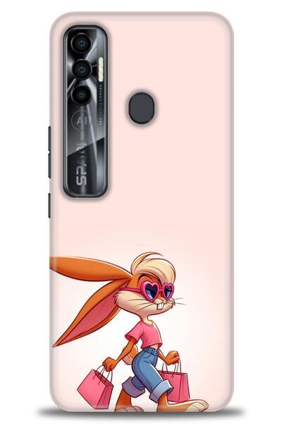 kılıfevreni غطاء متوافق مع هاتف Tecno Spark 7 Pro A+ Plus غطاء HD مطبوع - غطا...