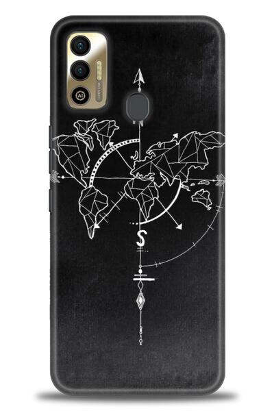 kılıfevreni غطاء متوافق مع هاتف Tecno Spark 7T A+ Plus HD مطبوع - غطاء من الس...