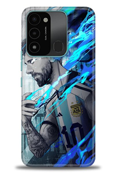 kılıfevreni غطاء متوافق مع هاتف Tecno Spark 8C A+ Plus HD مطبوع - غطاء من الس...