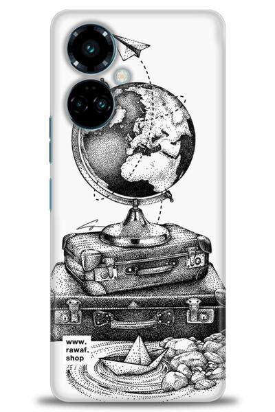 kılıfevreni غطاء متوافق مع هاتف Tecno Camon 19 Pro A+ Plus غطاء HD مطبوع - غط...