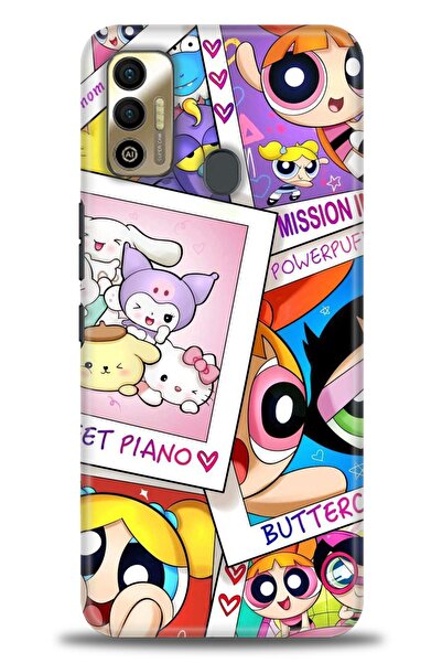 kılıfevreni غطاء متوافق مع هاتف Tecno Spark 7T A+ Plus HD مطبوع - غطاء من الس...