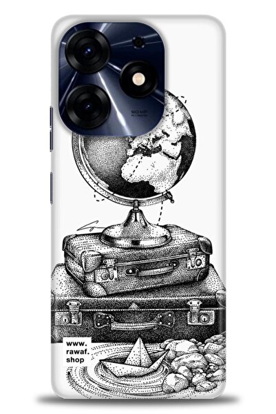 kılıfevreni غطاء متوافق مع هاتف Tecno Spark 10 Pro A+ Plus غطاء HD مطبوع - غط...