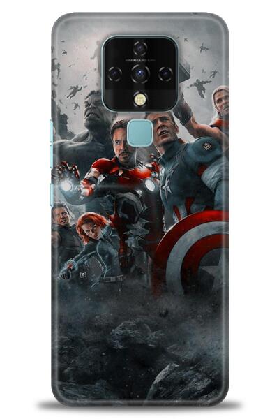 kılıfevreni غطاء متوافق مع هاتف Tecno Camon 16 A+ Plus HD مطبوع - غطاء من الس...