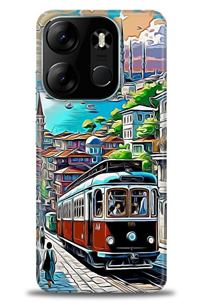 kılıfevreni غطاء متوافق مع هاتف Tecno Spark Go 2023 A+ Plus HD مطبوع - غطاء س...