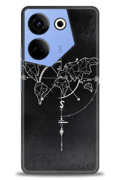 kılıfevreni حافظة تكنو كامون 20 برو 4G متوافقة مع A+ بلس + واقي شاشة سيراميك ...