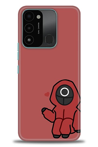 kılıfevreni غطاء متوافق مع هاتف Tecno Spark 8C A+ Plus HD مطبوع - غطاء من الس...