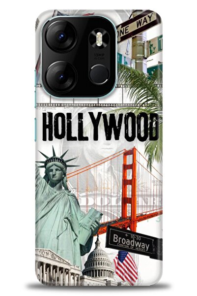 kılıfevreni غطاء متوافق مع هاتف Tecno Spark Go 2023 A+ Plus HD مطبوع - غطاء م...