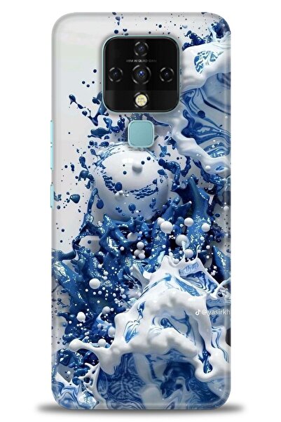 kılıfevreni حافظة متوافقة مع هاتف Tecno Camon 16 A+ Plus + واقي شاشة سيراميك ...