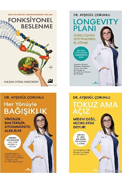 Kronik Kitap Fonksiyonel Beslenme-Longevity Planı-Her Yönüyle Bağışıklık-Toku...