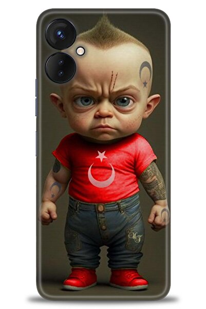 kılıfevreni غطاء متوافق مع هاتف Tecno Spark 9 Pro A+ Plus غطاء HD مطبوع - غطا...