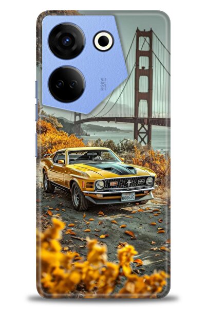 kılıfevreni حافظة تكنو كامون 20 برو 5G متوافقة مع A+ بلس + واقي شاشة سيراميك ...