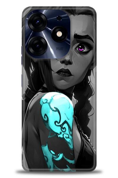 kılıfevreni غطاء متوافق مع هاتف Tecno Spark 10 Pro A+ Plus غطاء HD مطبوع - غط...