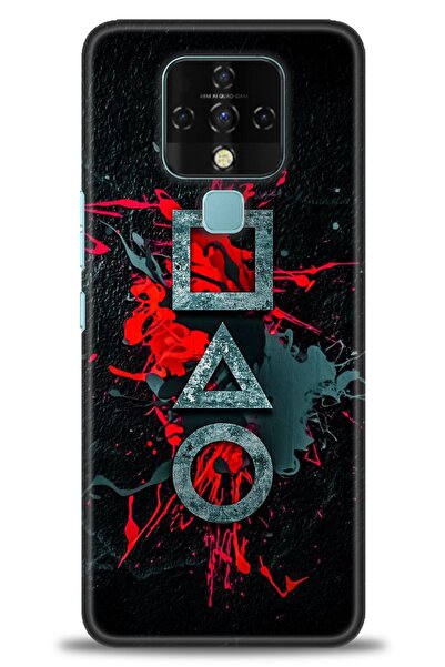 kılıfevreni حافظة متوافقة مع هاتف Tecno Camon 16 A+ Plus + واقي شاشة سيراميك ...