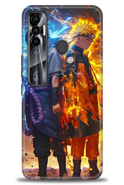 kılıfevreni غطاء متوافق مع هاتف Tecno Spark 7 Pro A+ Plus غطاء HD مطبوع - غطا...