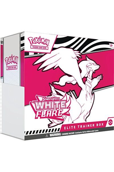 Pokemon TCG Scarlet & Violet 10.5 Beyaz Flare Elite Eğitmen Kutusu