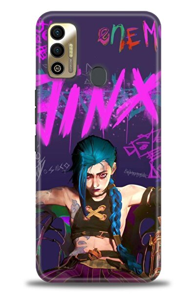 kılıfevreni غطاء متوافق مع هاتف Tecno Spark 7T A+ Plus HD مطبوع - غطاء من الس...