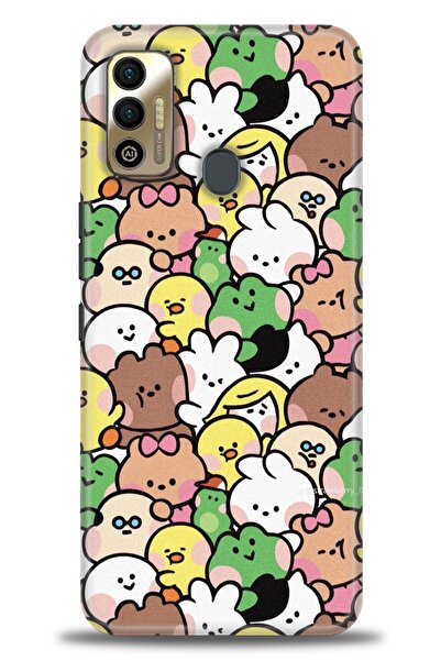 kılıfevreni غطاء متوافق مع هاتف Tecno Spark 7T A+ Plus HD مطبوع - غطاء من الس...