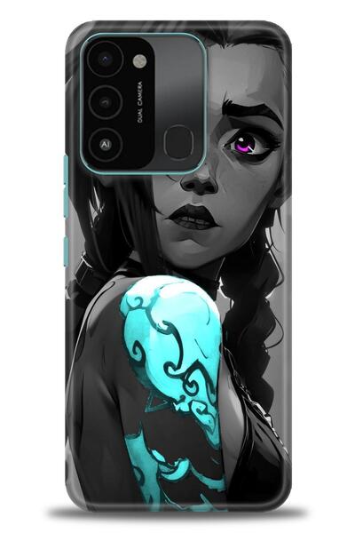 kılıfevreni غطاء متوافق مع هاتف Tecno Spark 8C A+ Plus غطاء HD مطبوع - غطاء م...