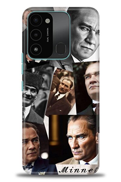 kılıfevreni غطاء متوافق مع هاتف Tecno Spark 8C A+ Plus HD مطبوع - غطاء من الس...