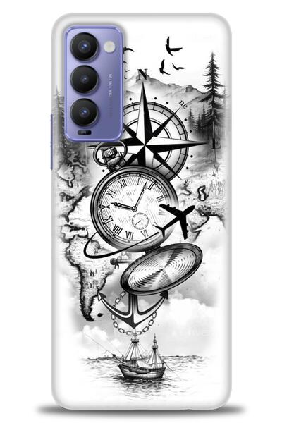 kılıfevreni غطاء متوافق مع هاتف Tecno Camon 18 A+ Plus HD مطبوع - غطاء من الس...