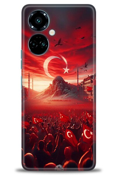 kılıfevreni حافظة متوافقة مع هاتف Tecno Camon 19 Pro + واقي شاشة سيراميك غير ...