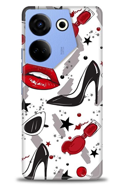 kılıfevreni حافظة تكنو كامون 20 برو 4G متوافقة مع A+ بلس + واقي شاشة سيراميك ...