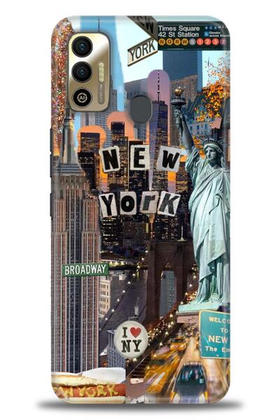 kılıfevreni غطاء متوافق مع هاتف Tecno Spark 7T A+ Plus غطاء HD مطبوع - غطاء م...