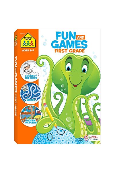 School Zone Publishing Fun and Games: First Grade - Ages 6-7 Years