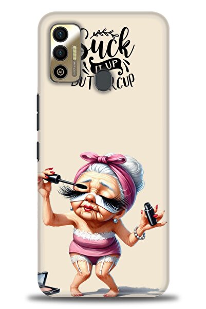 kılıfevreni غطاء متوافق مع هاتف Tecno Spark 7T A+ Plus HD مطبوع - غطاء من الس...