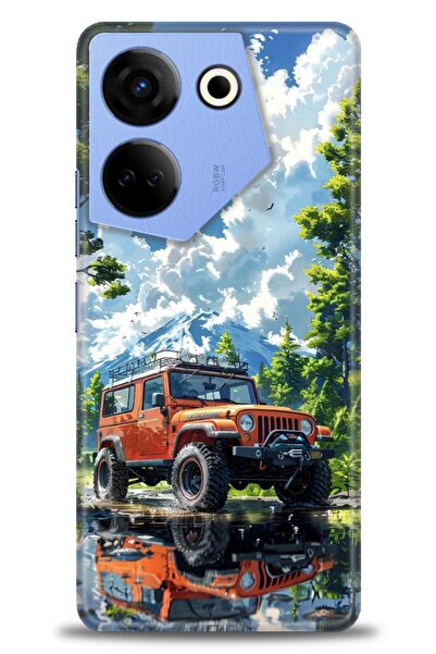 kılıfevreni حافظة تكنو كامون 20 برو 4G متوافقة مع A+ بلس + واقي شاشة سيراميك ...