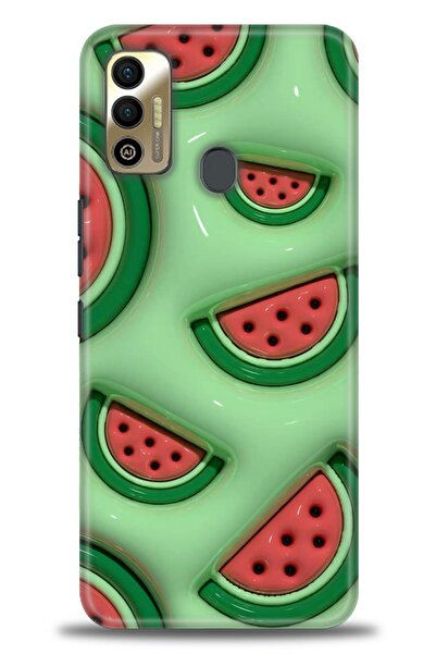 kılıfevreni غطاء متوافق مع هاتف Tecno Spark 7T A+ Plus HD مطبوع - غطاء من الس...