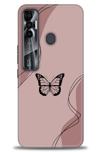 kılıfevreni غطاء متوافق مع هاتف Tecno Spark 7 Pro A+ Plus غطاء HD مطبوع - غطا...