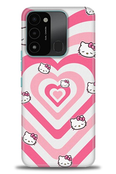 kılıfevreni غطاء متوافق مع هاتف Tecno Spark 8C A+ Plus HD مطبوع - غطاء من الس...