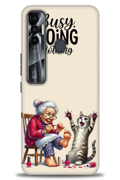 kılıfevreni غطاء متوافق مع هاتف Tecno Spark 7 Pro A+ Plus HD مطبوع - غطاء من ...