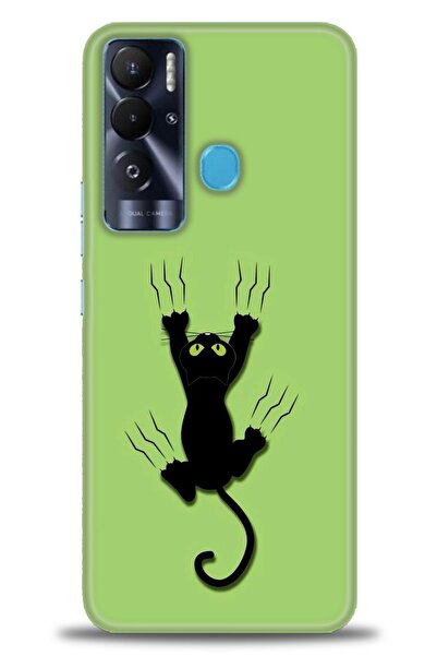 kılıfevreni غطاء تكنو بوفا نيو المتوافق مع A+ Plus غطاء HD مطبوع - غطاء سيليك...