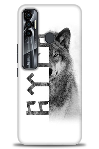 kılıfevreni غطاء متوافق مع هاتف Tecno Spark 7 Pro A+ Plus غطاء HD مطبوع - غطا...