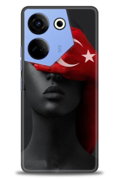 kılıfevreni حافظة متوافقة مع هاتف Tecno Camon 20 Pro 5G + واقي شاشة سيراميك غ...